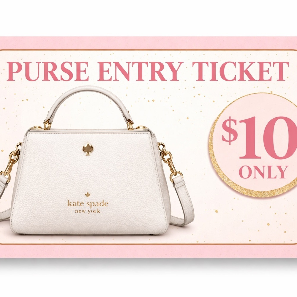 kate spade cream pebbled leather satchel with gold hardware entry ticket
